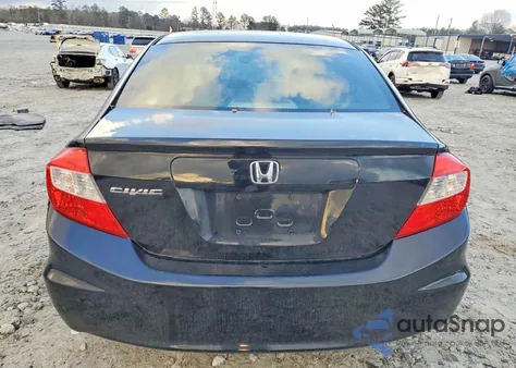 2012 Honda Civic Lx z USA, uszkodzony, nr VIN 2HGFB2F5XCH605423